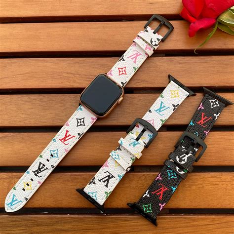 black louis vuitton apple watch strap